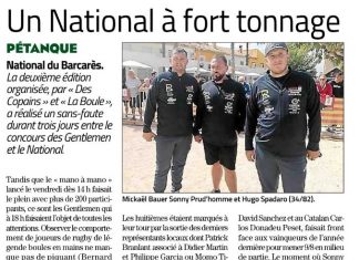 Compte rendu National du Barcarès 2024