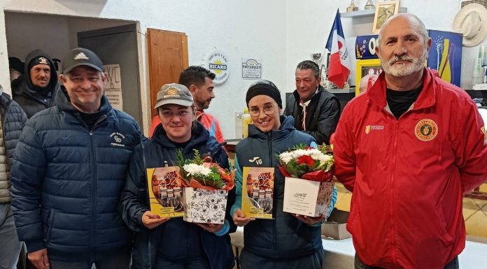 Résultats championnat Doublettes féminines